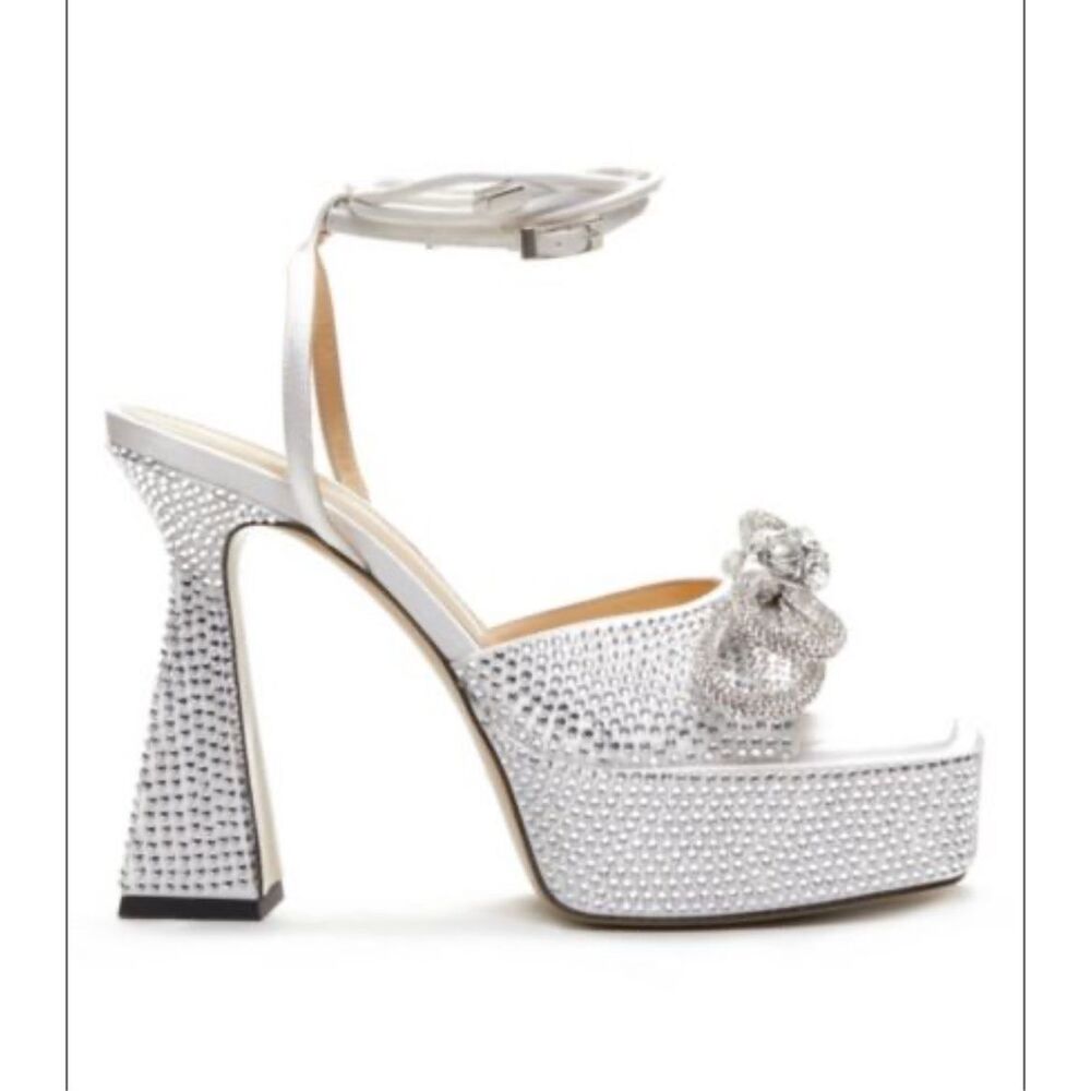 MACH & MACH Flare Heel Platform Sandals EU36/US6 $1175